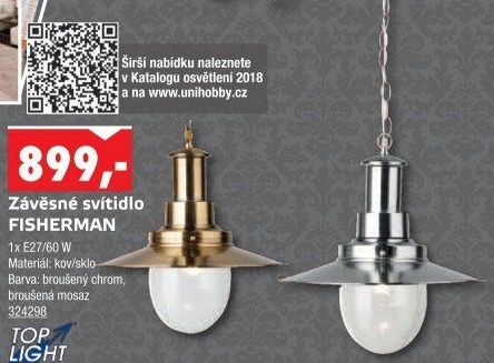 Závěsné svítidlo Fisherman Top Light
