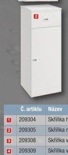Koupelnová skříň