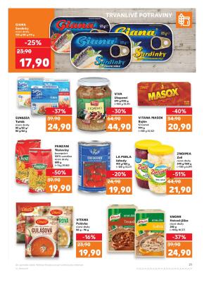 akční leták Kaufland 25.10.2018-31.10.2018