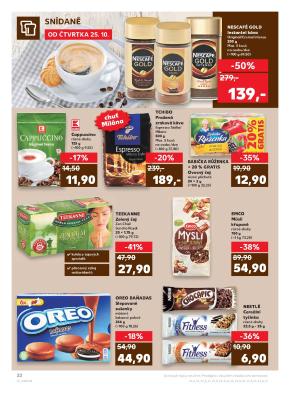 akční leták Kaufland 25.10.2018-31.10.2018