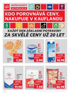 akční leták Kaufland 25.10.2018-31.10.2018