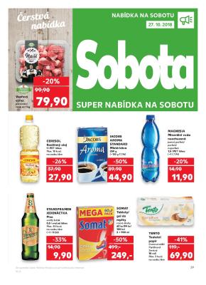 akční leták Kaufland 25.10.2018-31.10.2018