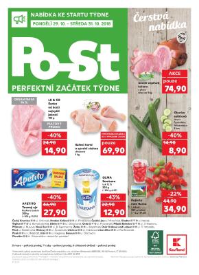 akční leták Kaufland 25.10.2018-31.10.2018