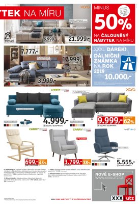 akční leták XXXLutz 22.10.2018-4.11.2018