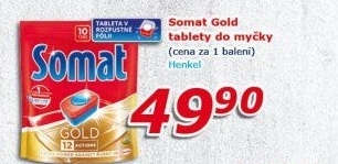 Tablety do myčky Gold Somat