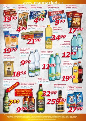 akční leták ESO MARKET 24.10.2018-4.11.2018