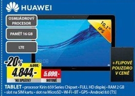 MediaPad T5 10 + flipové pouzdroSADA
