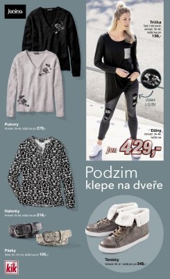 akční leták Kik textil 24.10.2018-18.11.2018