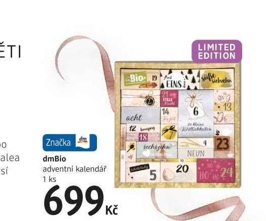 Adventní kalendář dm Bio