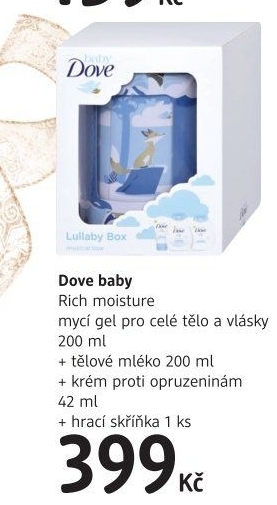 Dárková kazeta Lullaby Box baby Dove