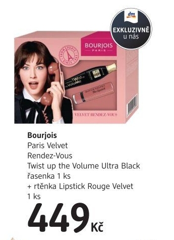 Dárková kazeta Paris Velvet Rendez-Vous Bourjois