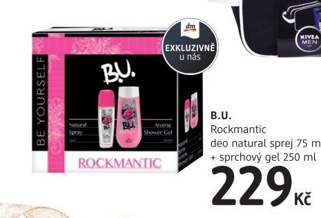 Dárková kazeta dámská Rockmantic B.U.