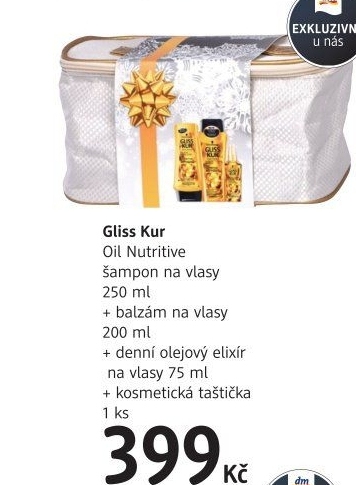 Taška dárková Oil Nutritive Gliss Kur Schwarzkopf