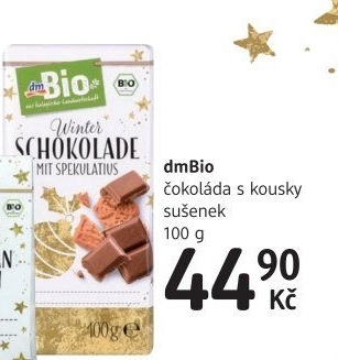 Čokoláda dm Bio