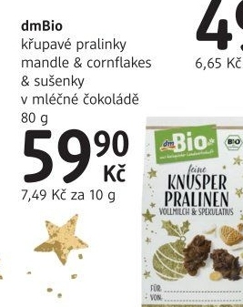 Pralinky dm Bio