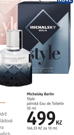 Toaletní voda pánská Style Michalsky Berlin