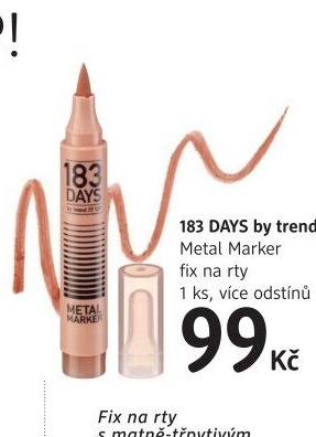 Fix na rty Metal Marker 183 DAYS by trend IT UP
