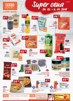 akční leták COOP 24.10.2018-30.10.2018