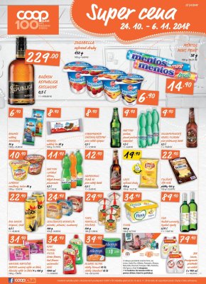 akční leták COOP 24.10.2018-30.10.2018