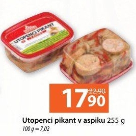 Utopenci pikant v aspiku Váhala