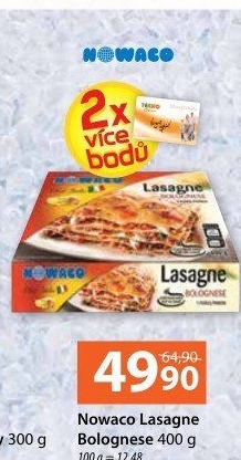 Lasagne mražené Nowaco