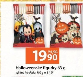 Figurky čokoládové Halloween Chocoland