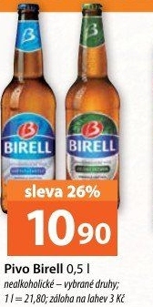 Nealkoholické pivo Birell