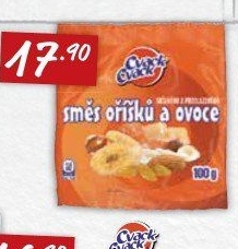 Směs ovoce a oříšků Cvack Cvack