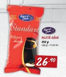 Mletá káva Standard Nový den