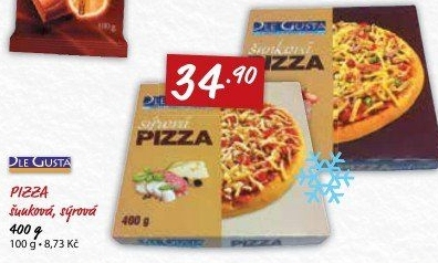 Pizza mražená Dle Gusta