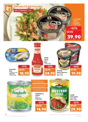 akční leták Kaufland 1.11.2018-7.11.2018