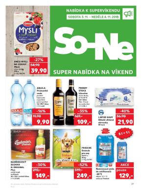 akční leták Kaufland 1.11.2018-7.11.2018