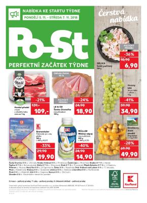akční leták Kaufland 1.11.2018-7.11.2018