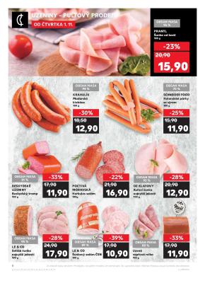 akční leták Kaufland 1.11.2018-7.11.2018