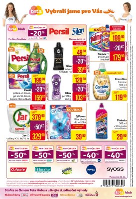 akční leták Teta drogerie 1.11.2018-12.11.2018