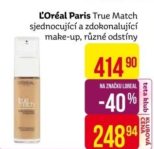 Make up True Match L’Oréal
