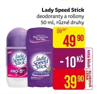Deodorant stick Speed Stick