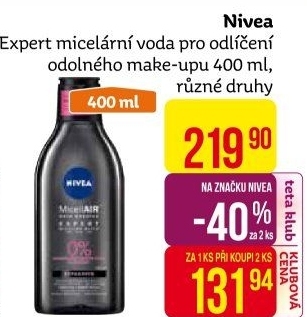 Micelární voda Nivea