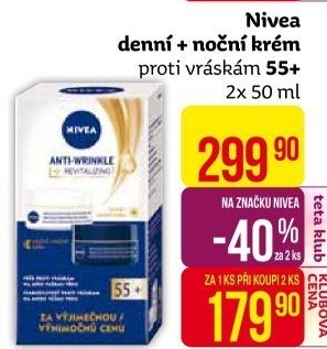 Balení krém denní a noční proti vráskám Nivea