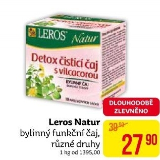 Čaj bylinný funkční Leros