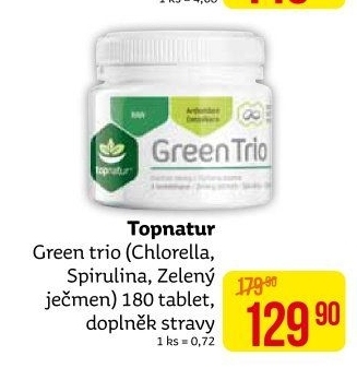 Doplněk stravy Green trio Topnatur