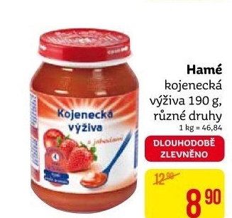Přesnídávka ovocná Hamé