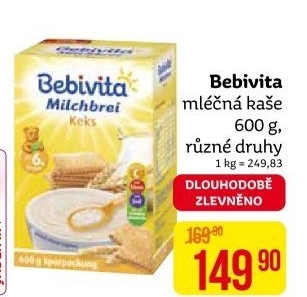 Kaše mléčná Bebivita