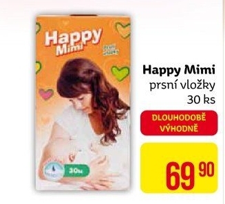 Prsní vložky Happy Mimi