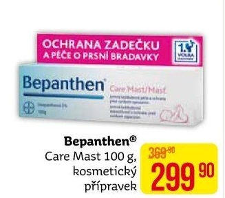 Mast proti opruzeninám Care Bepanthen