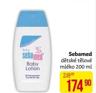 Tělové mléko dětské Sebamed Baby