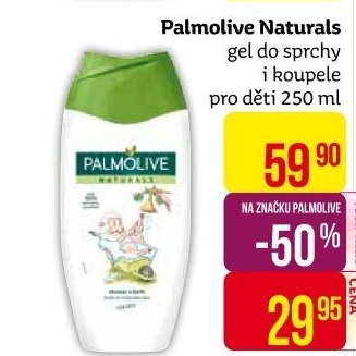 Sprchový gel a pěna do koupele dětská Palmolive