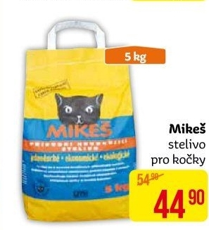 Stelivo pro kočky Mikeš