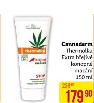Mazání hřejivé Thermolka Extra Cannaderm