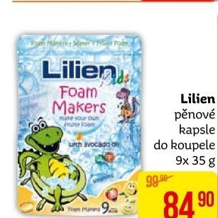Pěnové kapsle do koupele Foam Makers Lilien